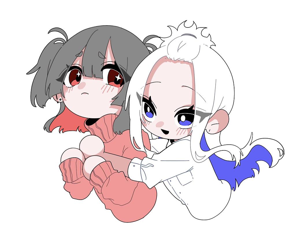 Natsuki and Fuyuka