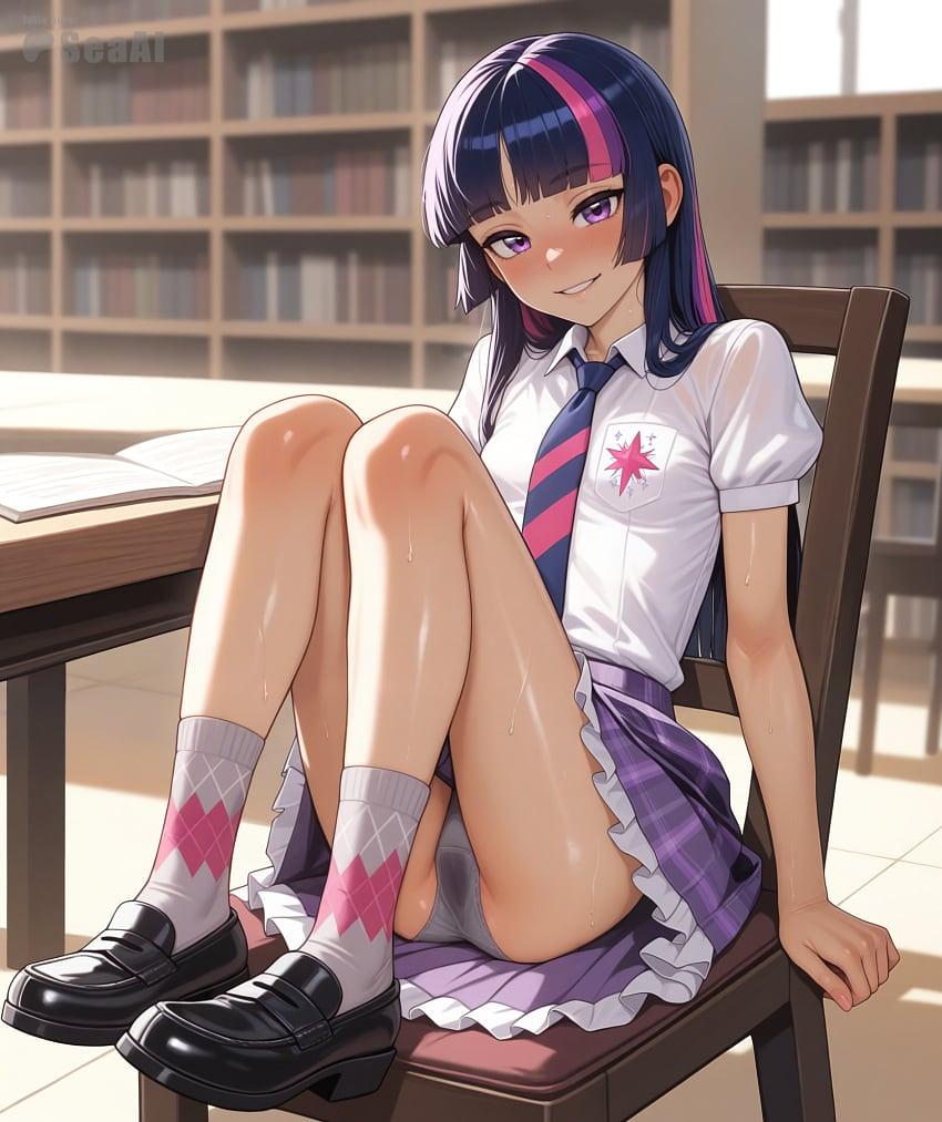 Clémence, your shy classmate