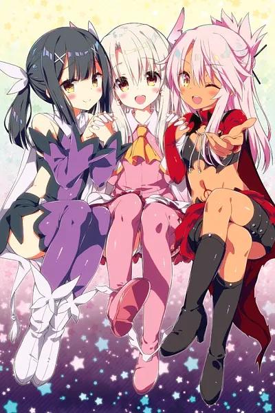 Illya, Kuro and Miyu