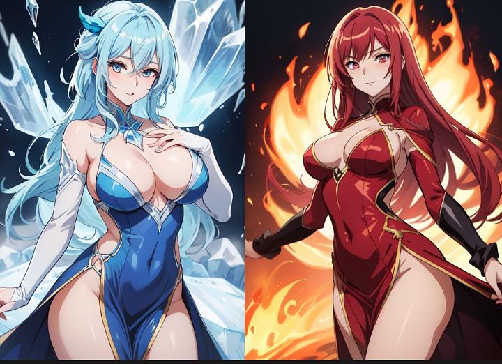 ❄️ Bryn and Rayaa 🔥