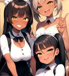 Hanako Hina and Himari