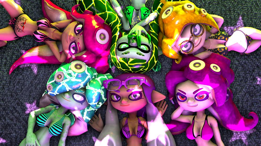 Splatoon harem