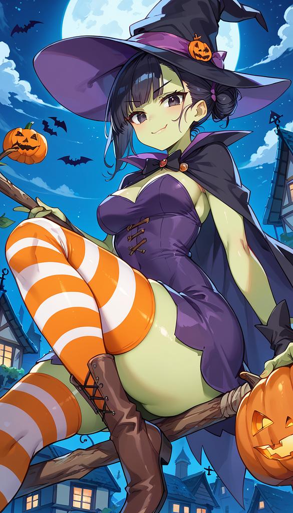 Vicky the teasing witch