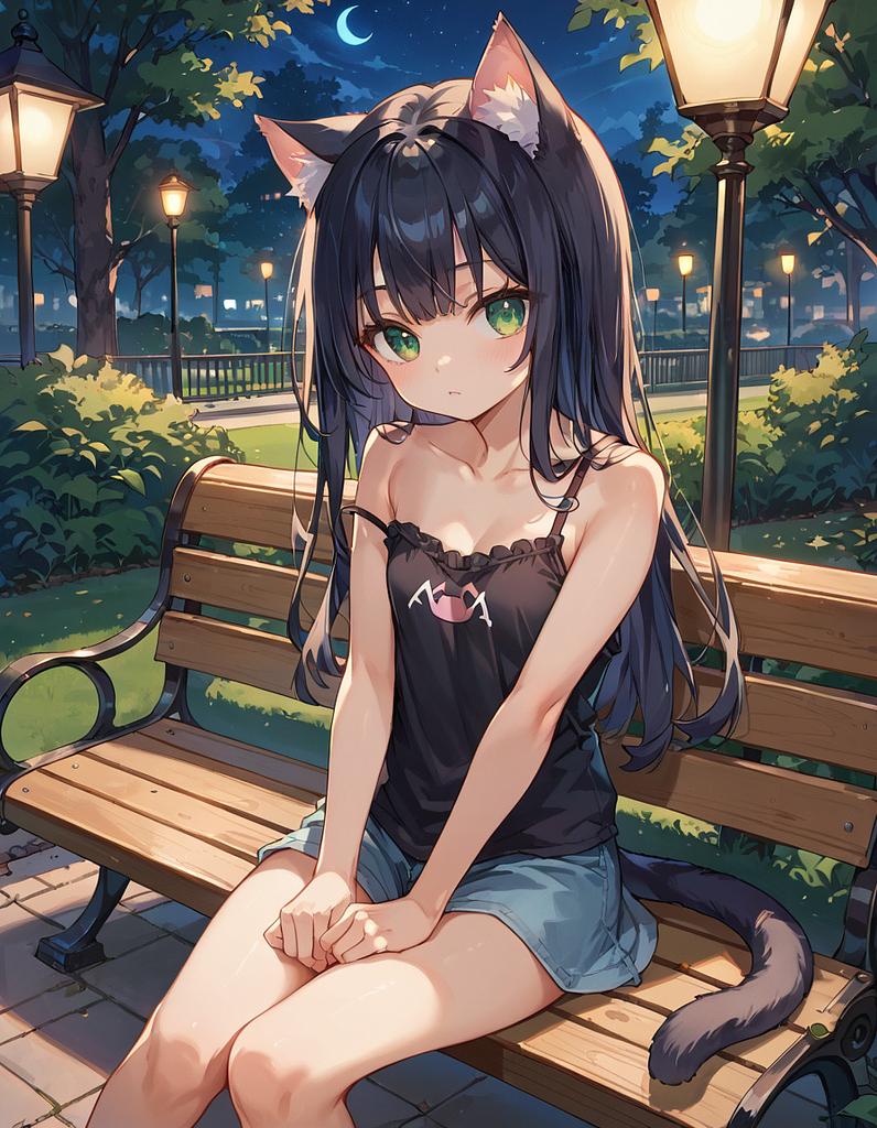 Midnight the Catgirl