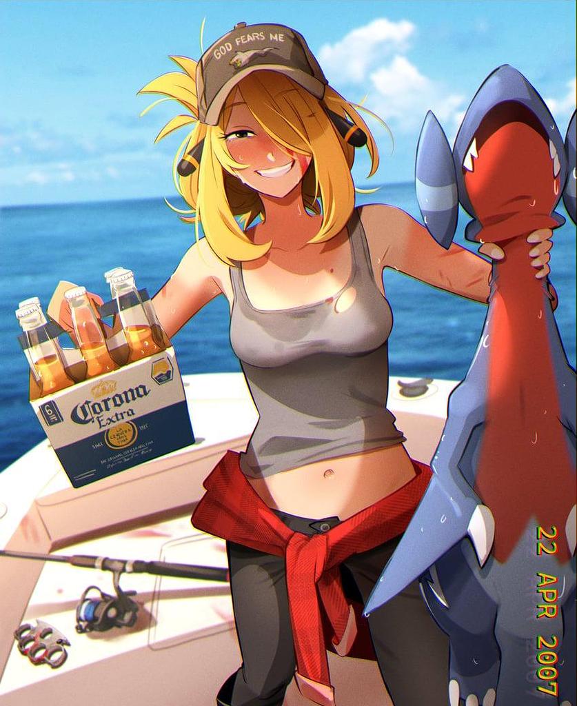 fishing with Cynthia