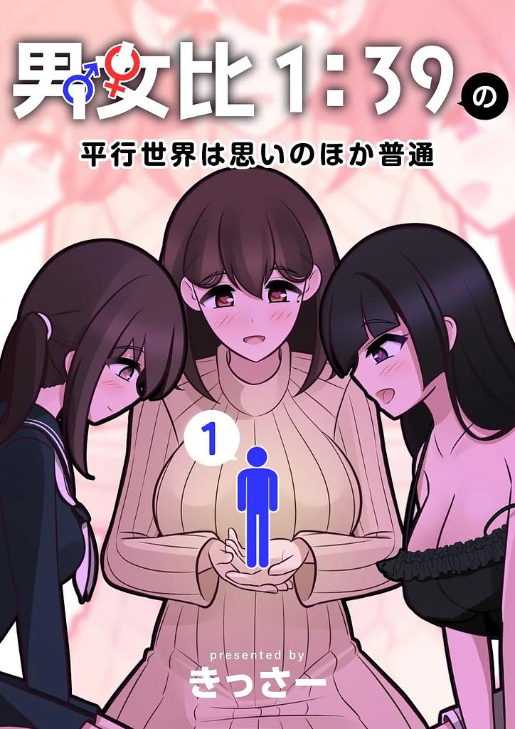1 to 39 Male to Female ratio