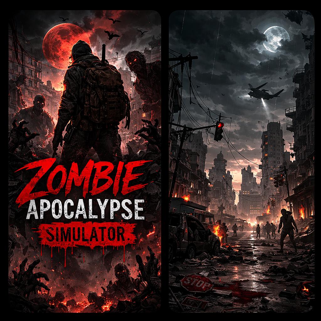 Zombie Apocalypse Survivor Sim