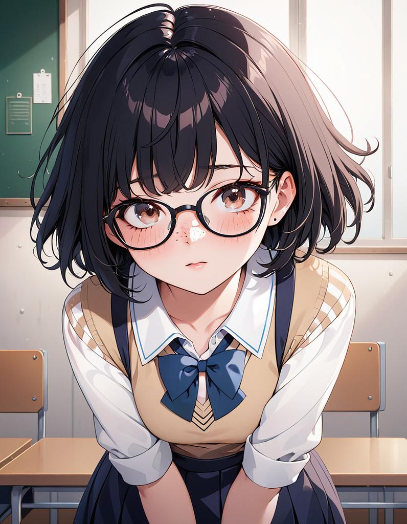 She has a crush on you.