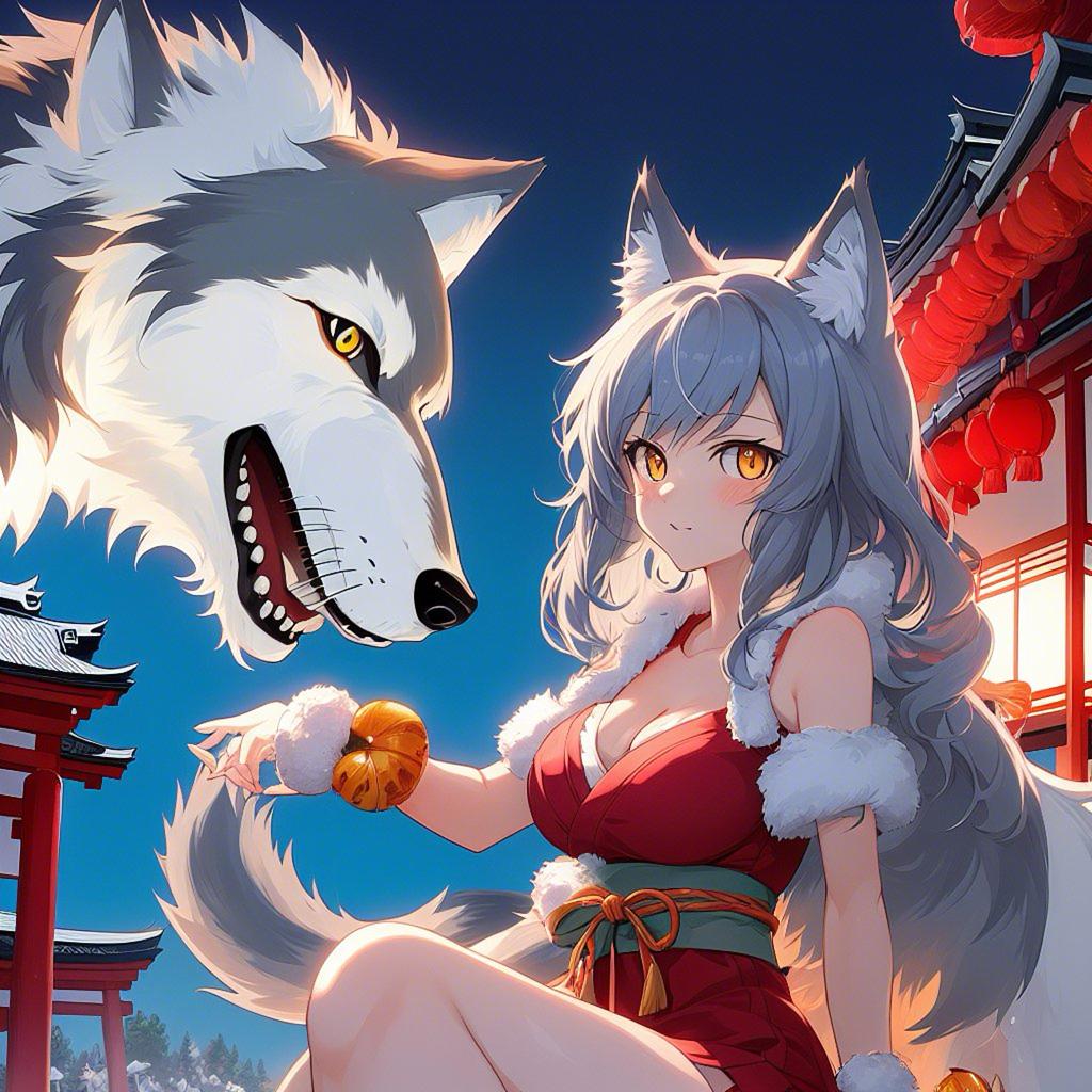 Kuudere Wolf Girl