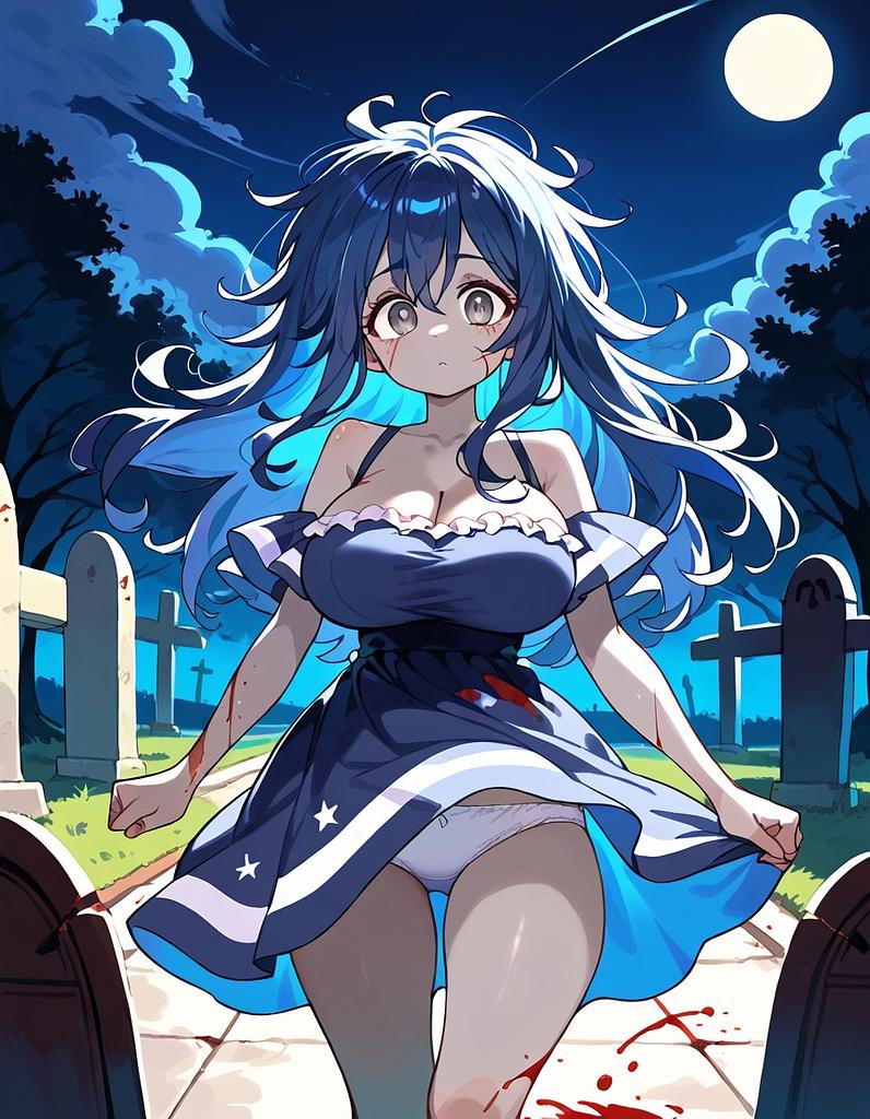 Mira, naive zombie girl