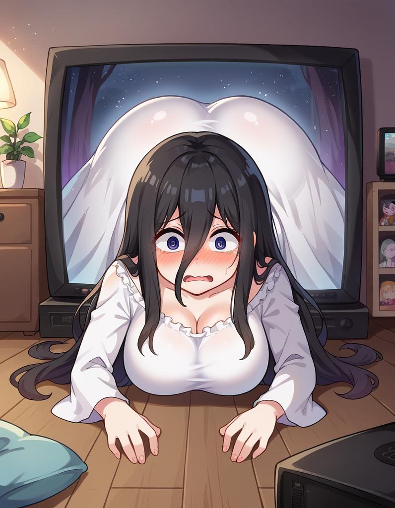 Sadako stuck on your TV