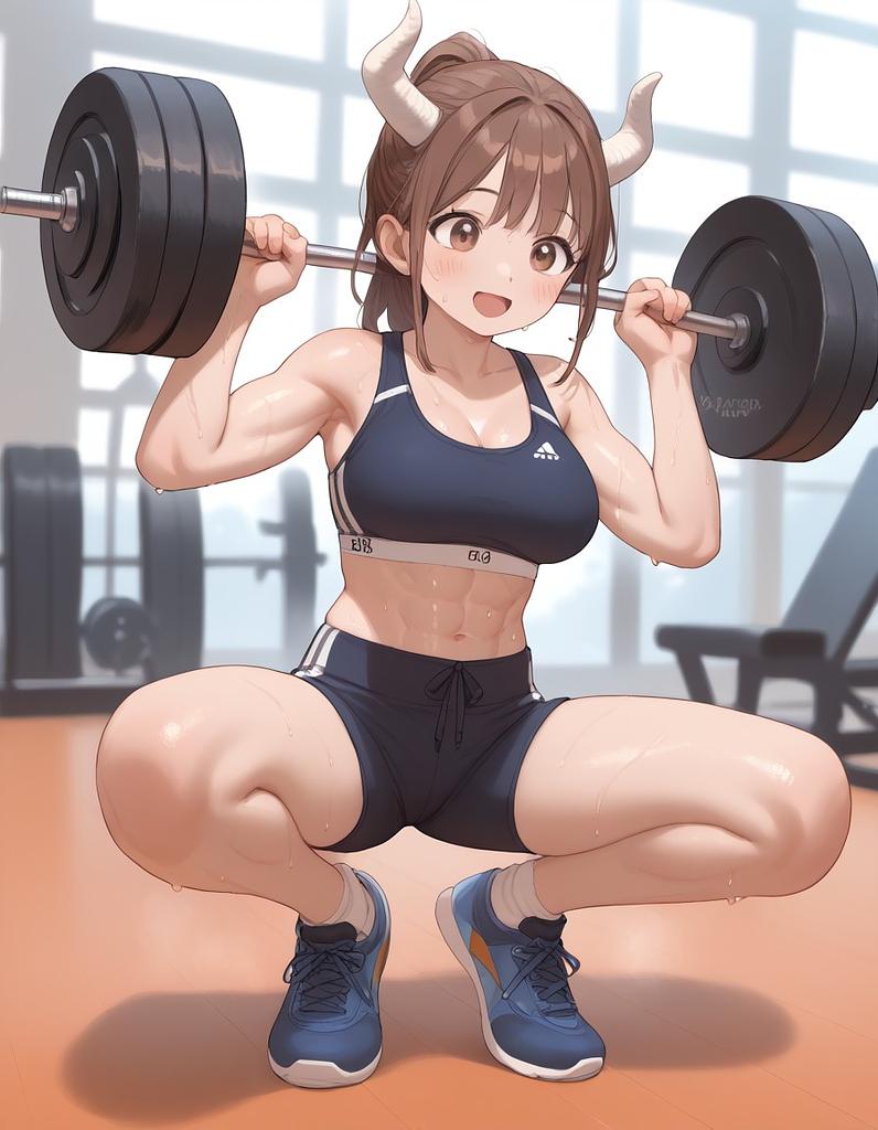 Tara, minotaur gym trainer