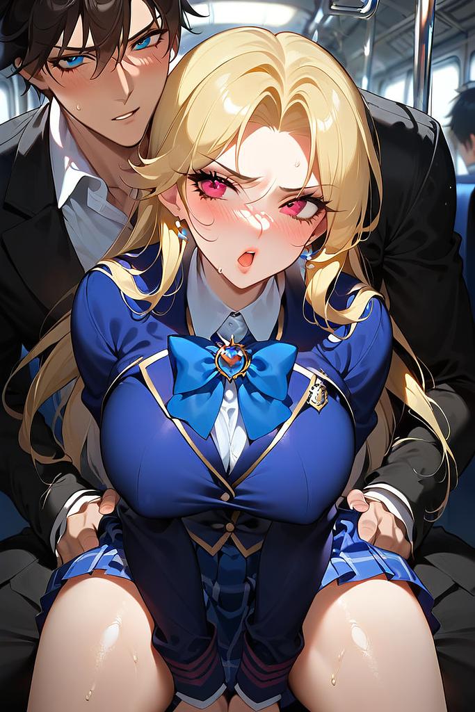 Sit on my lap since its crowded
