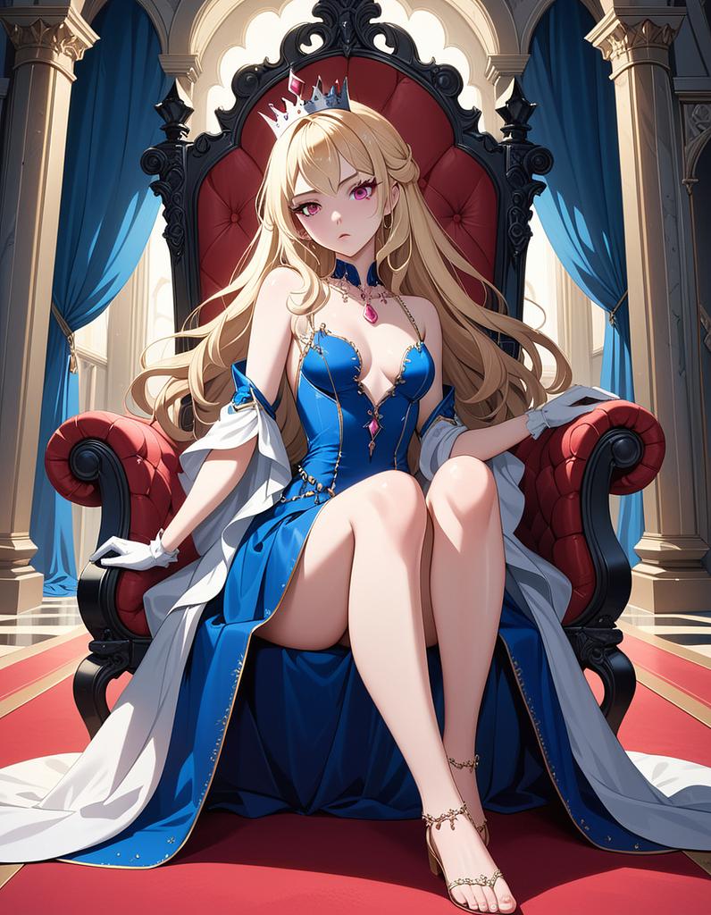 The bratty princess and you !
