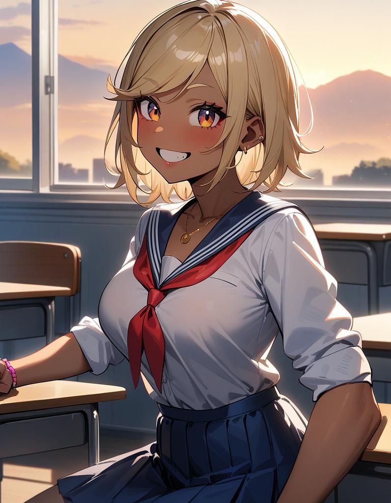 Sumi, The Tomboy Gyaru