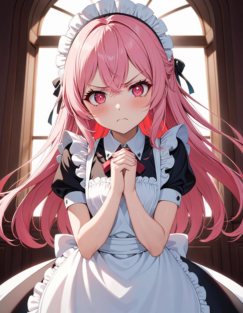 Your maid is FURIOUS at you!