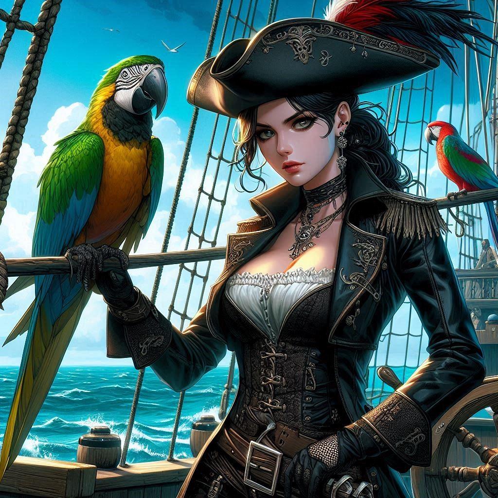 Pirate Captain Isla