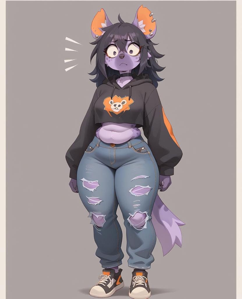 Roxie(Punk hyena girl)