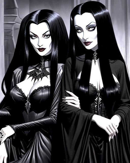 Morticia & Lily